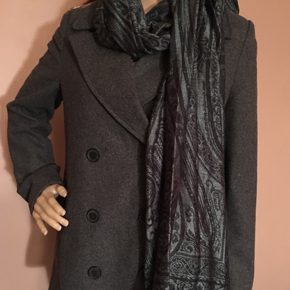 LIKE NEW OLD NAVY GREY COAT!!! ❤️ SIZE MED